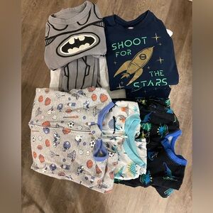 5 Pair of Size boys pajamas